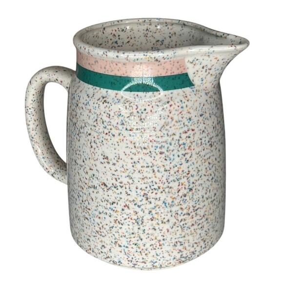 RARE VTG MCM Japanese OTAGIRI Confetti Pitcher PRISTINE Condition - Picture 1 of 15